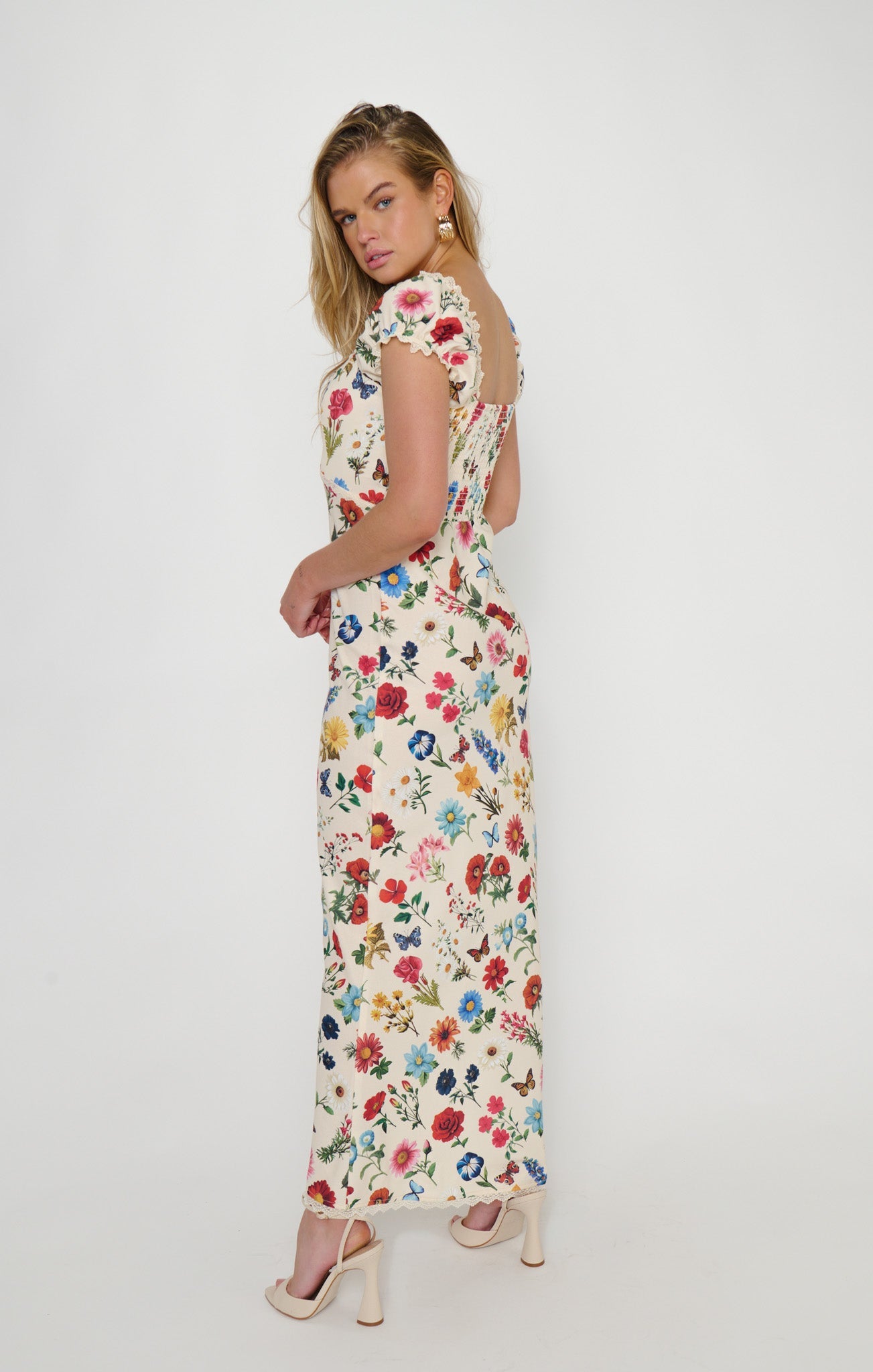 Nicola Dress ~ French Floral