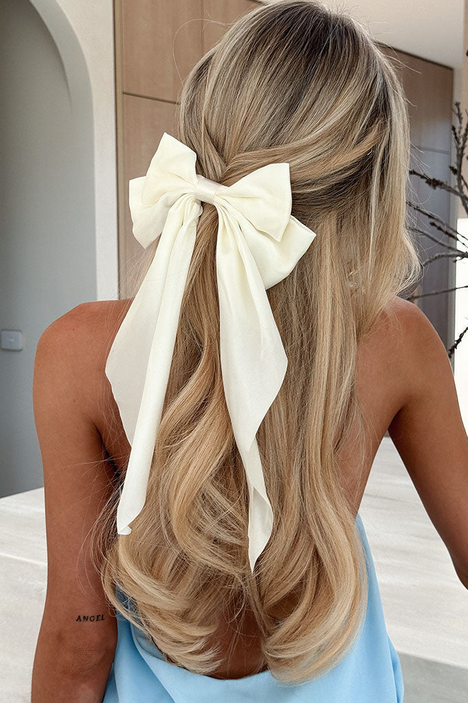 Elara Bow - Beige