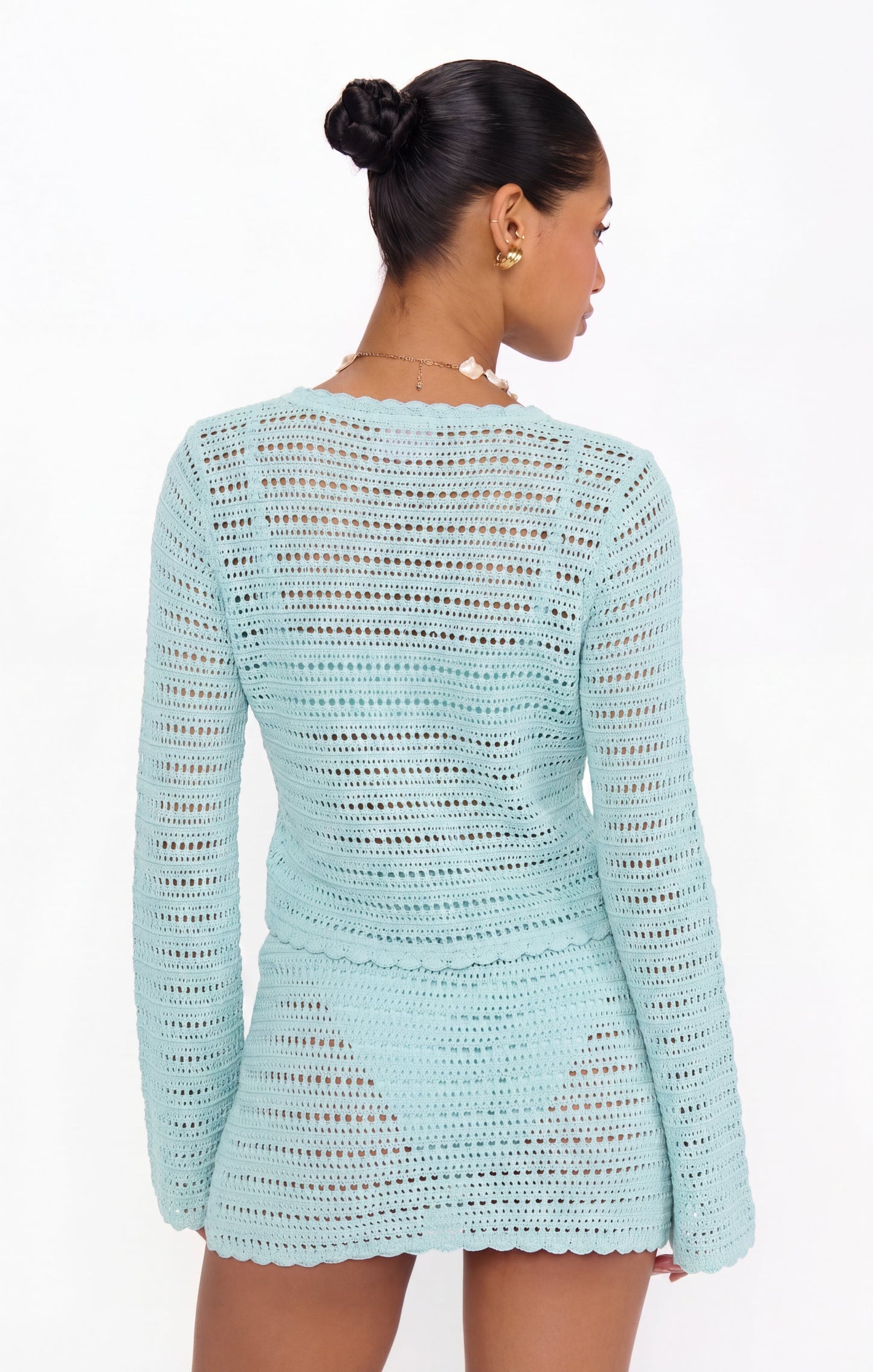 Offshore Skirt ~ Jelly Mint Crochet