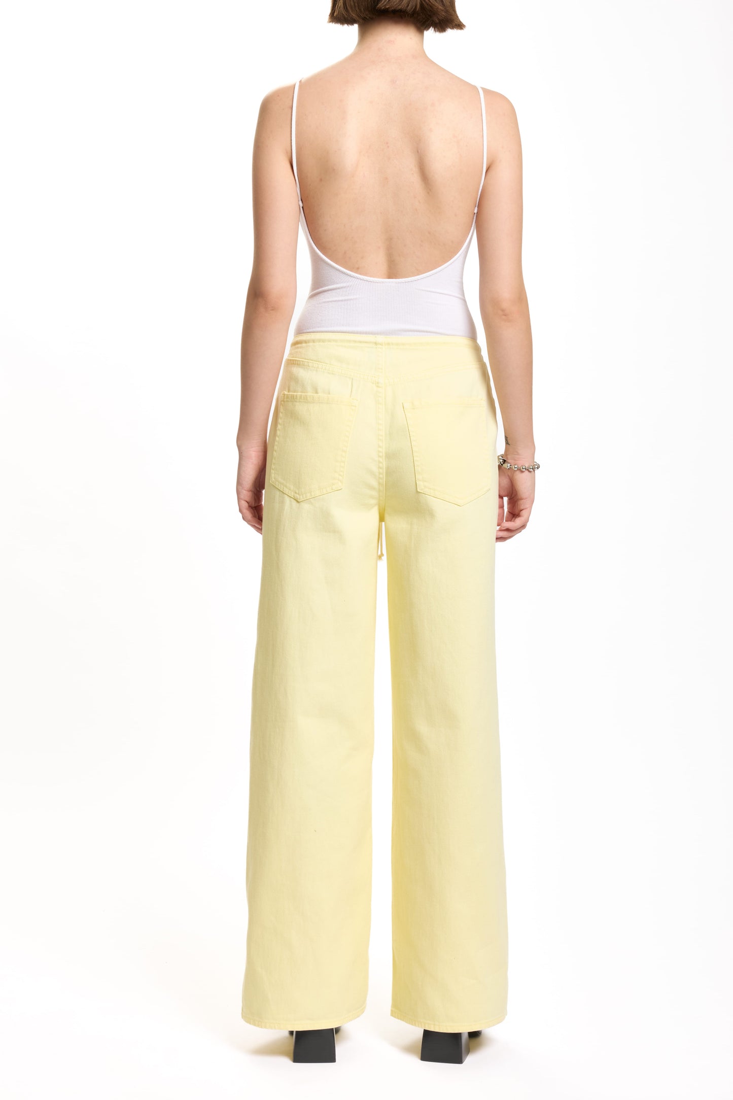 Daze Madison Wide Leg Jeans - Sunny