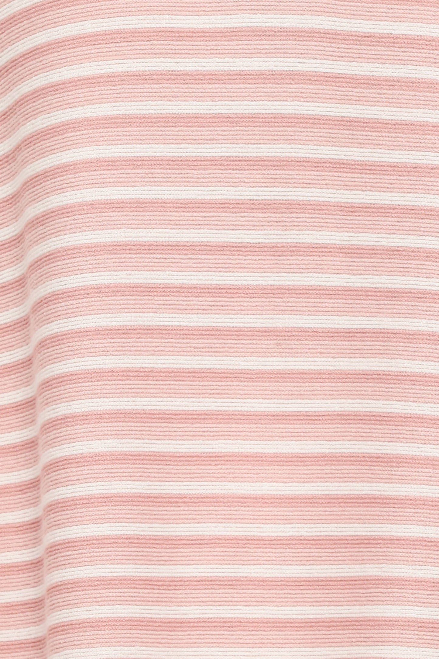 Dealia Knit Short Set - Pink Stripe