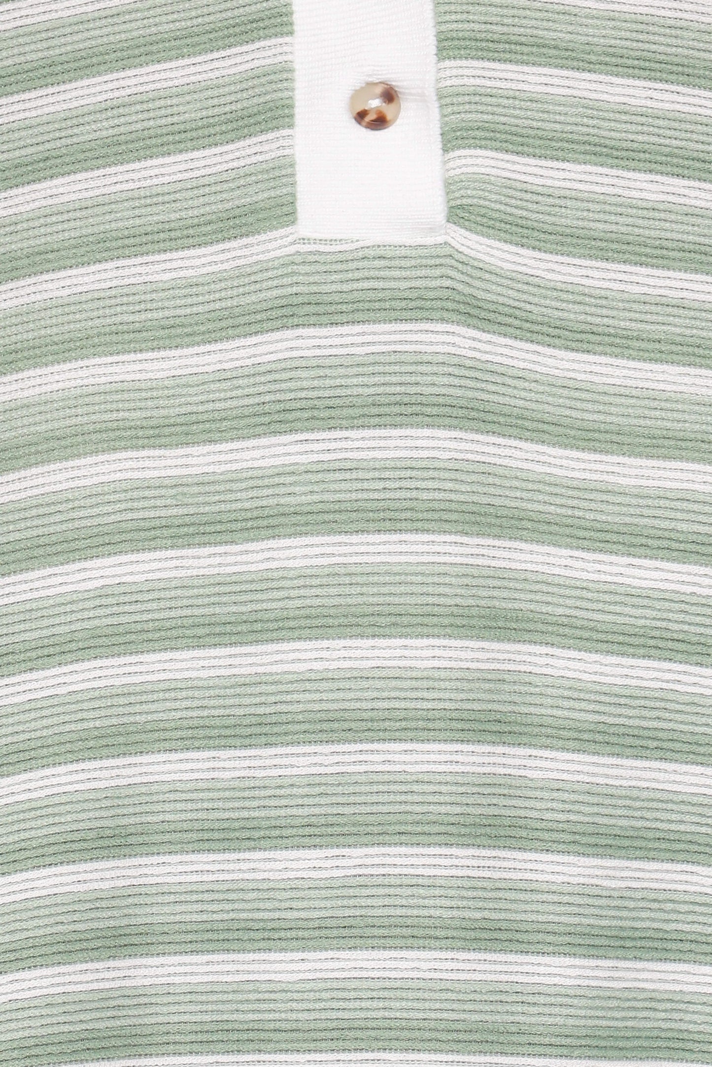 Dealia Knit Short Set - Sage Stripe