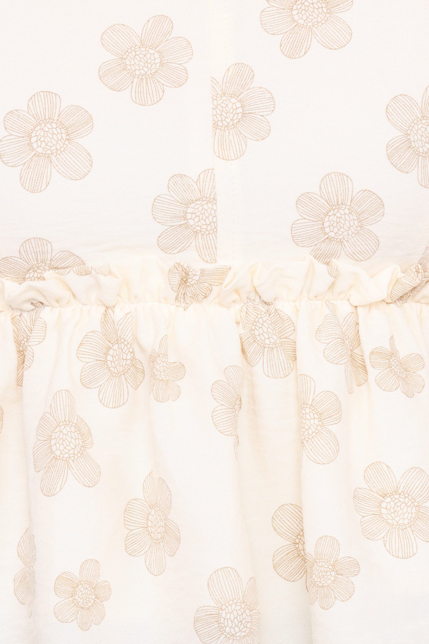 Cielo Top - Sand Beige Floral