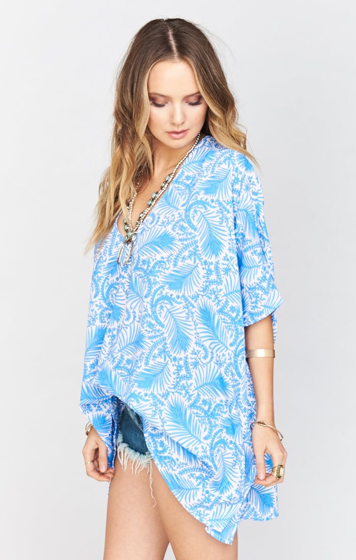Rancho Mirage Lace Up Tunic