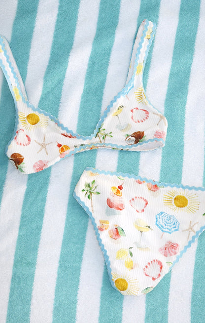Palma Bottom ~ Seaside Treasures Scallop