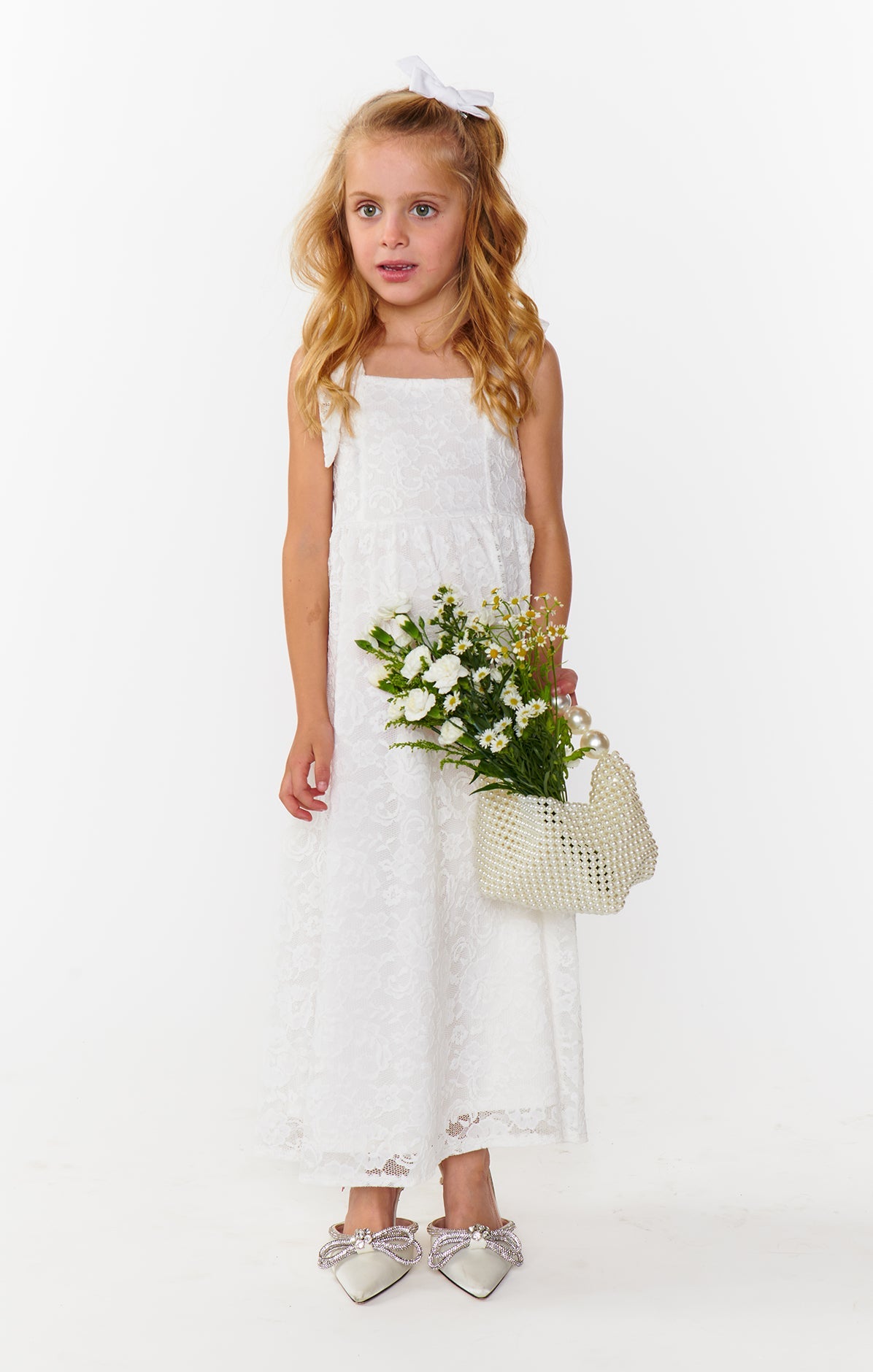 Little Claire Maxi ~ White Forever Lace