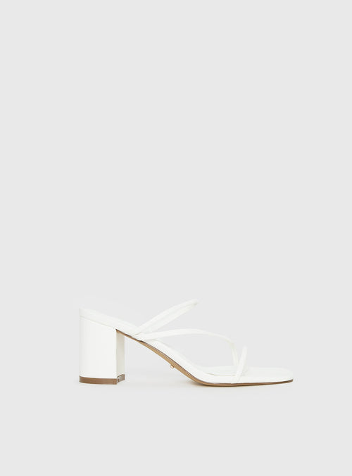 Billini Yazmin Heels White