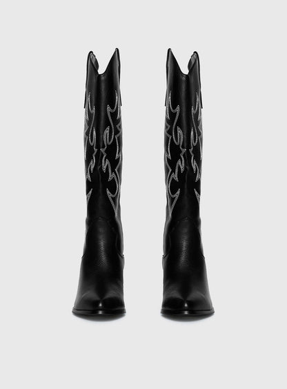 Billini Urson Boots Black / White