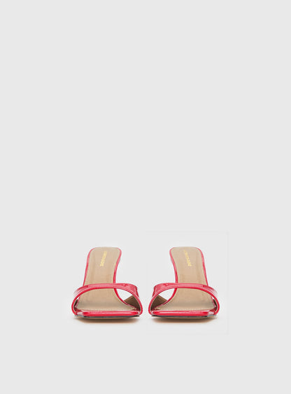 Caroline Heels Red