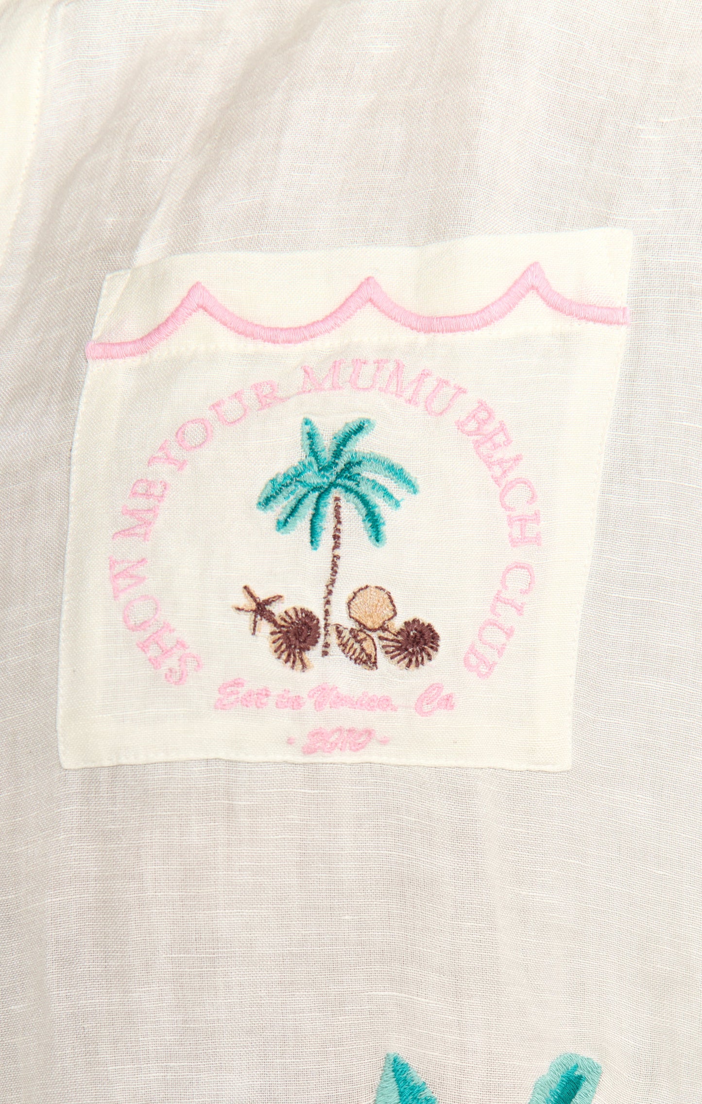 Parker Button Down ~ Beachfront Embroidery