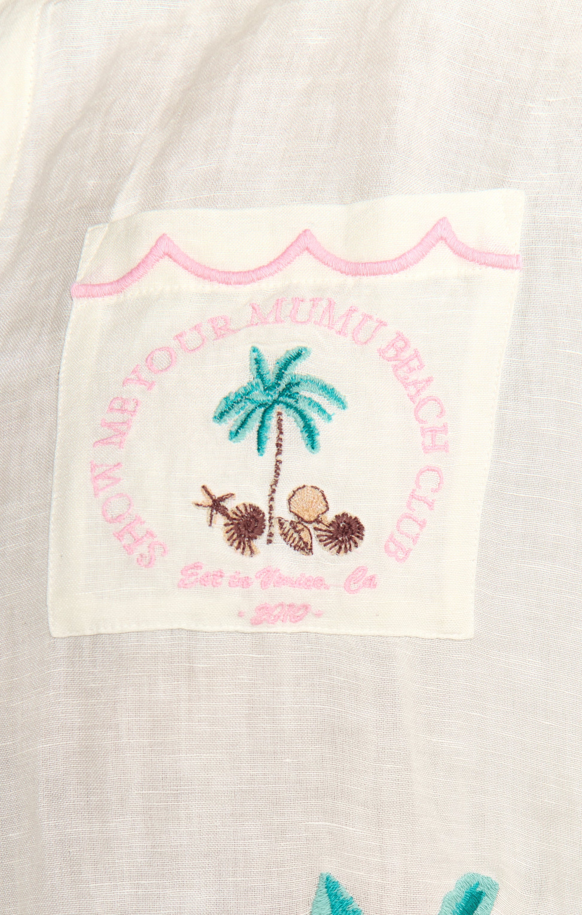 Parker Button Down ~ Beachfront Embroidery