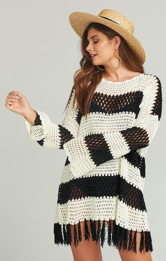 Paula Fringe Pullover