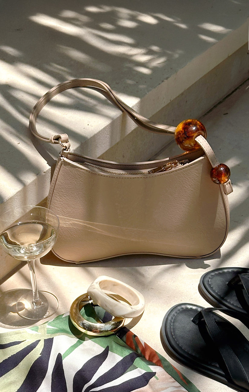 Melie Bianco Pilar Handbag ~ Tan