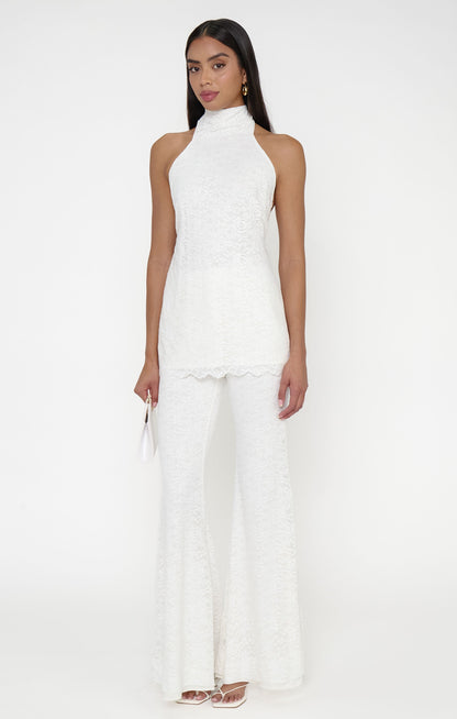 Lisa Top ~ White Lovely Lace