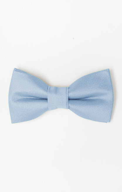Range Kids Bow Tie ~ Steel Blue Solid