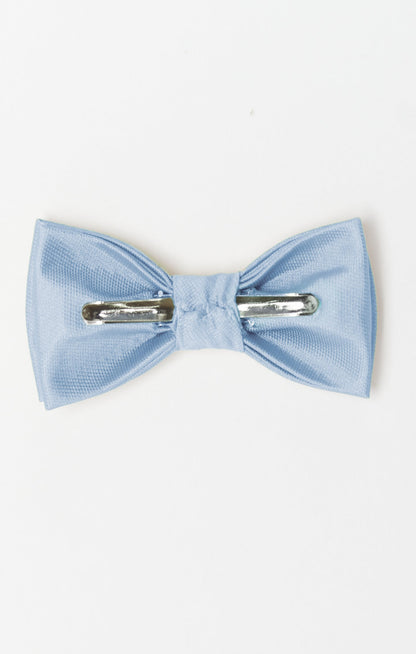 Range Kids Bow Tie ~ Steel Blue Solid