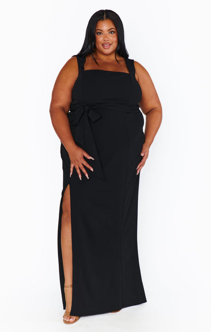 Paris Gown ~ Black Stretch