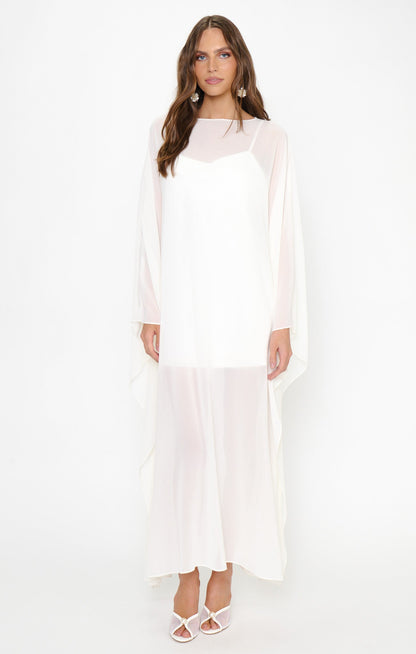 Olsen Maxi Dress ~ Wedding Cake Chiffon