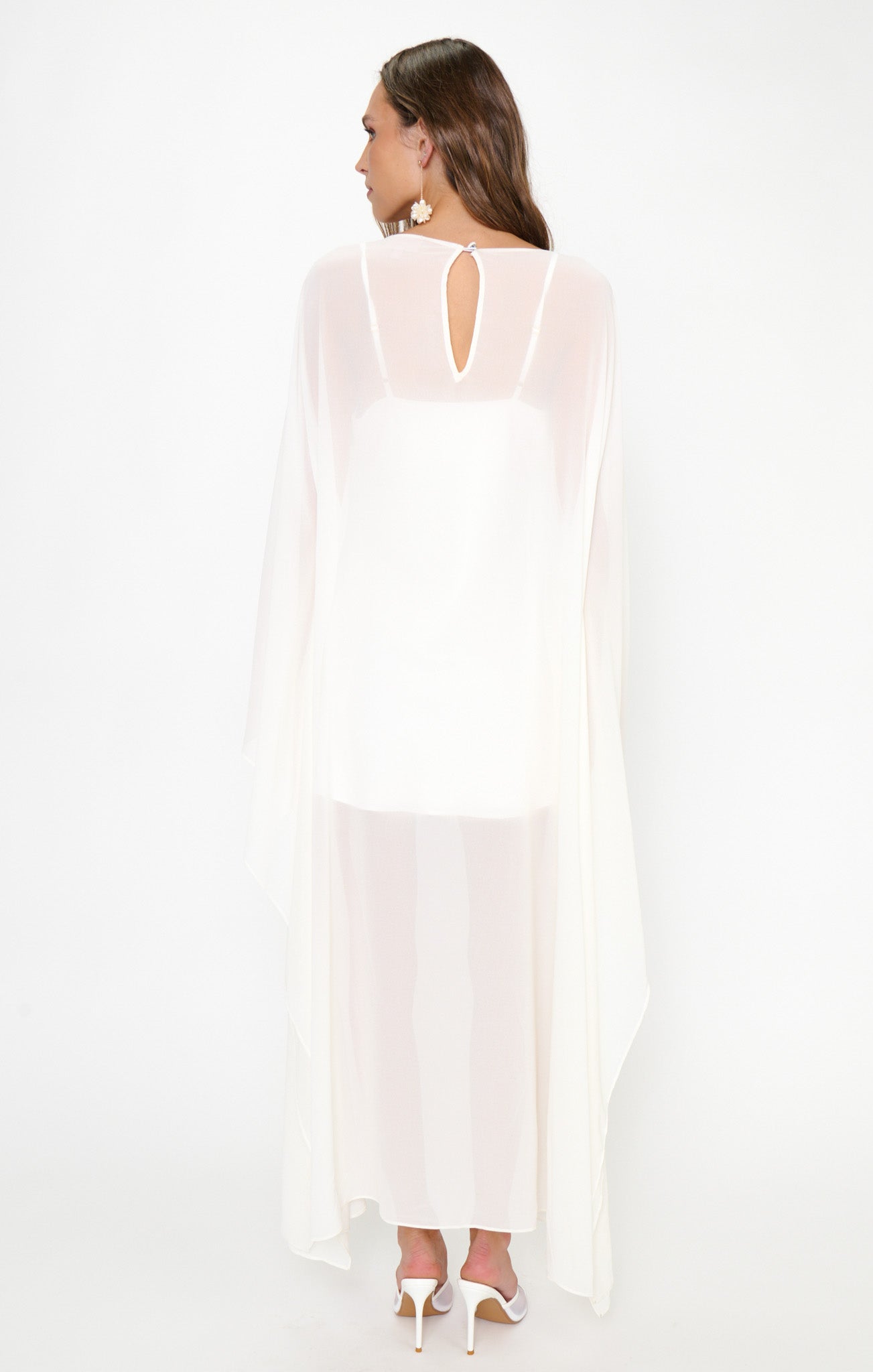 Olsen Maxi Dress ~ Wedding Cake Chiffon