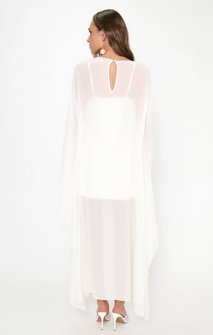 Olsen Maxi Dress ~ Wedding Cake Chiffon