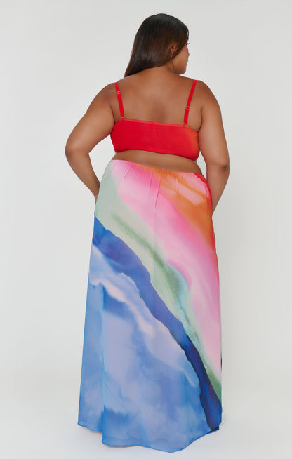 Niki Maxi Dress ~ Sunset