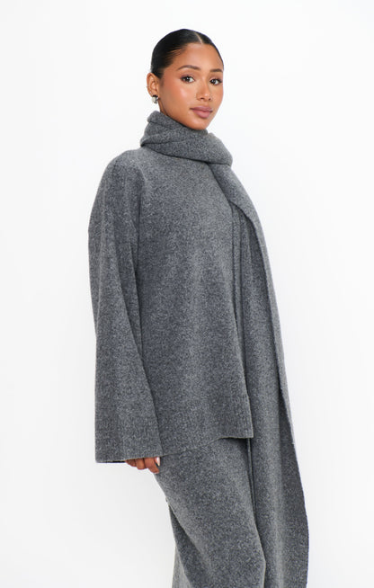 Oslo Sweater ~ Grey Knit