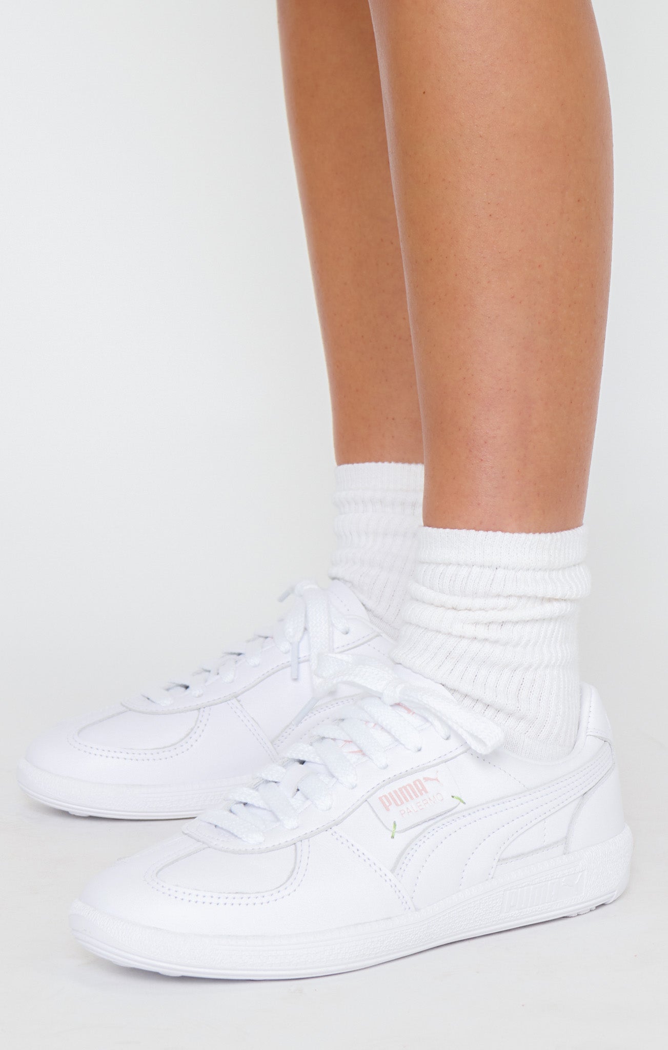 Puma x Show Me Your Mumu Palermo G ~ White Glow Rose Blossom