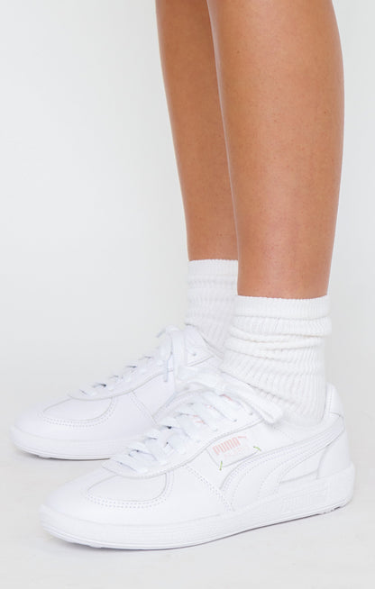 Puma x Show Me Your Mumu Palermo G ~ White Glow Rose Blossom