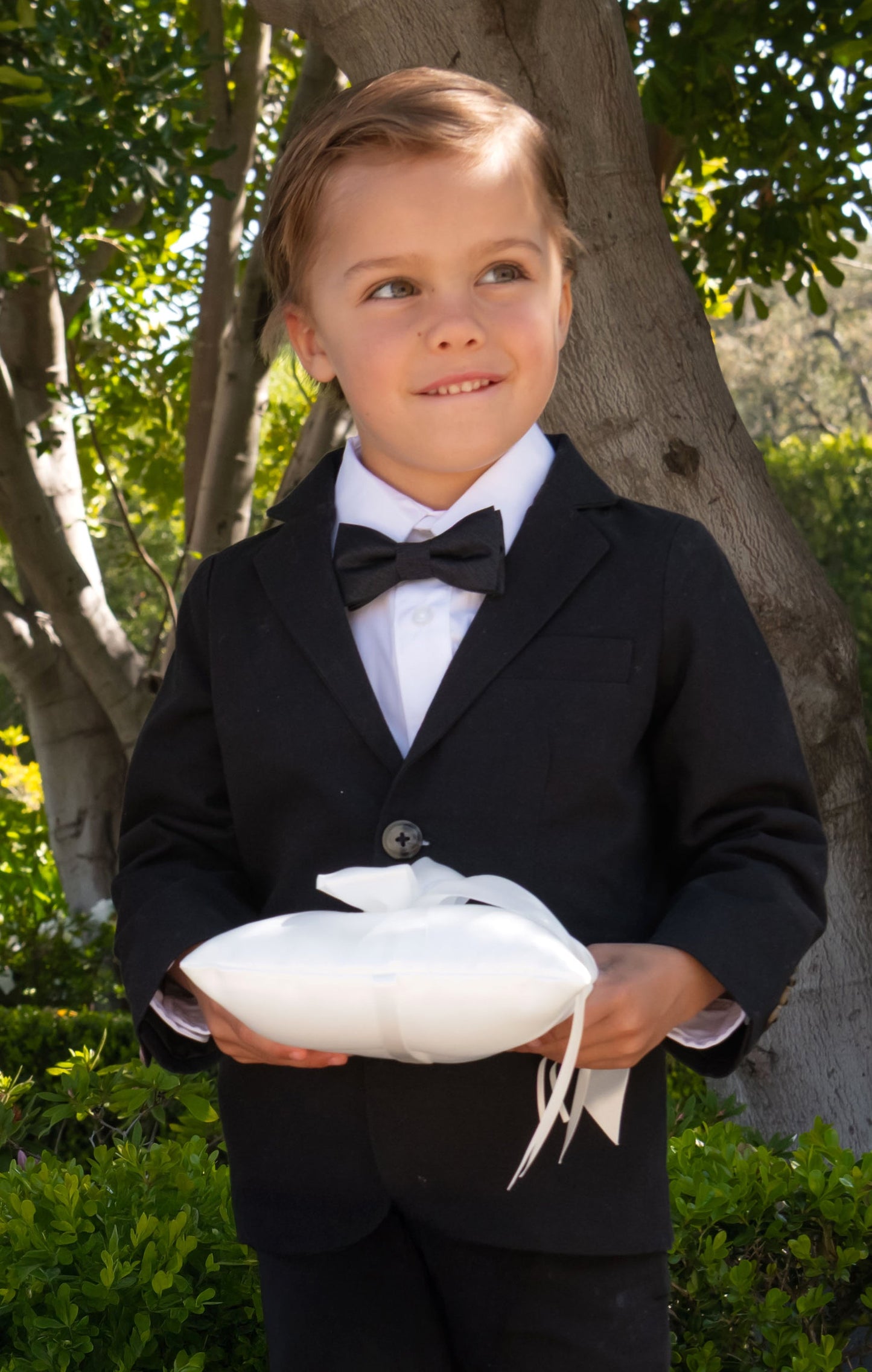 Range Kids Bow Tie ~ Black Solid