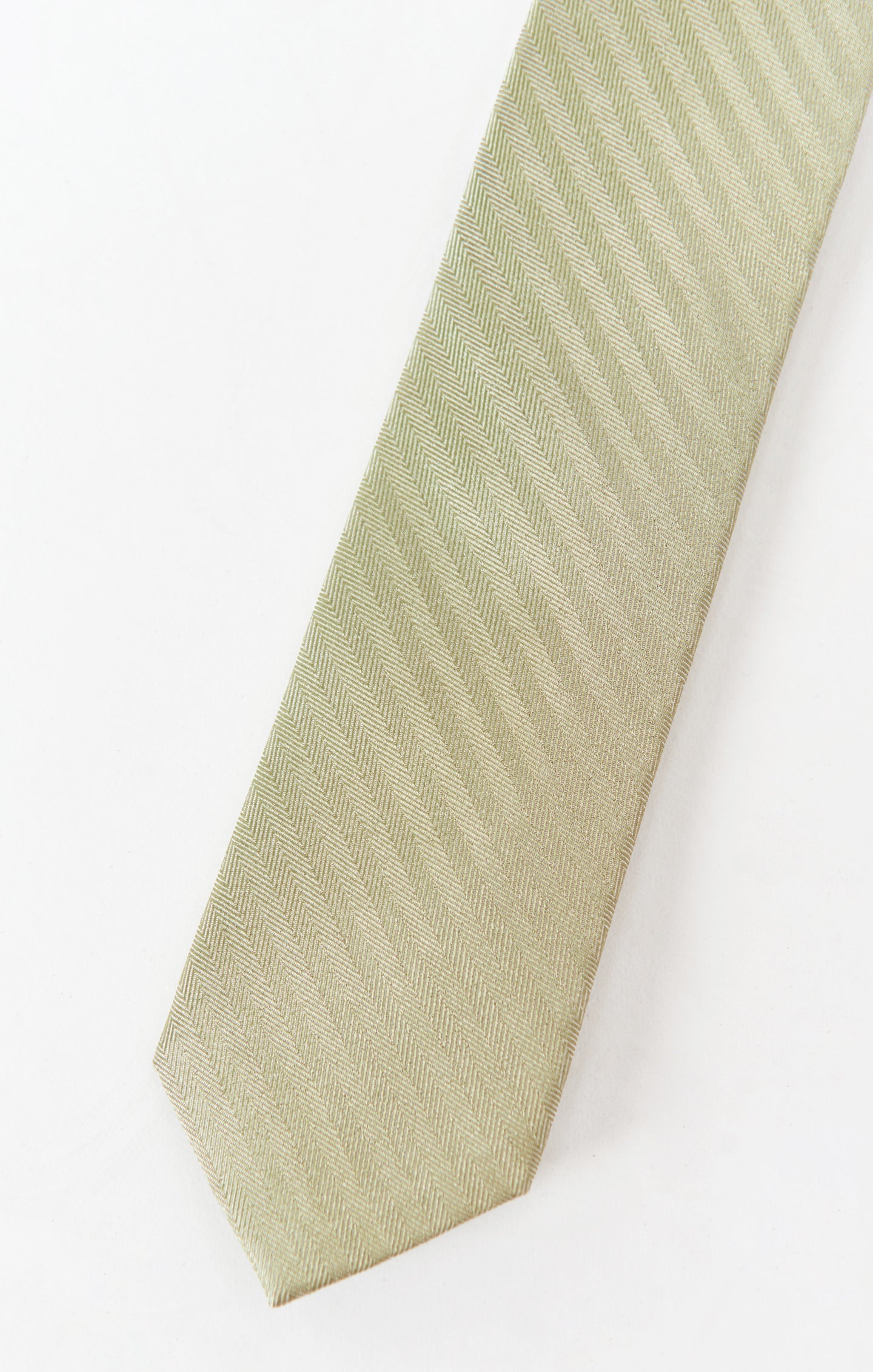 Nico Neck Tie ~ Moss Green Solid
