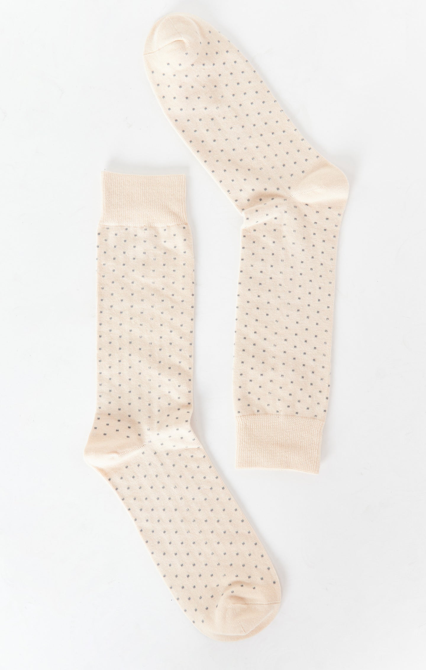 Owen Sock ~ Champagne Dots