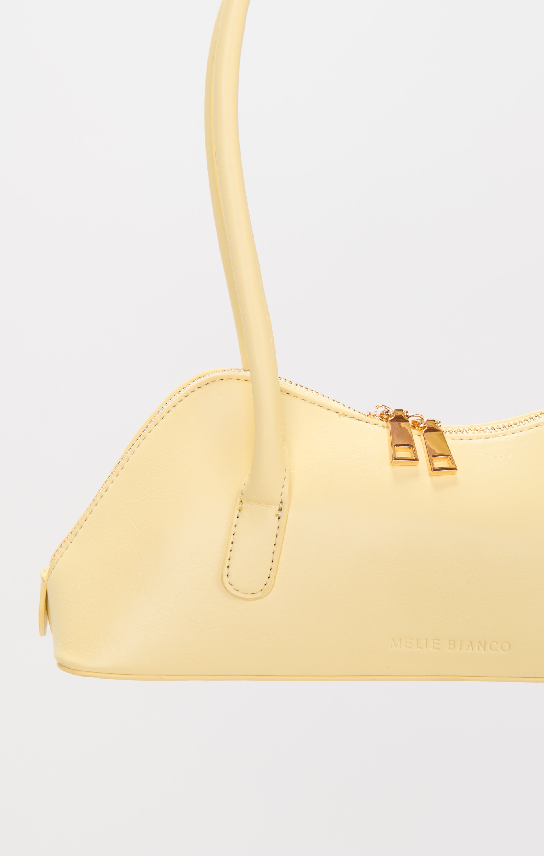 Melie Bianco Dakota Shoulder Bag ~ Pale Yellow