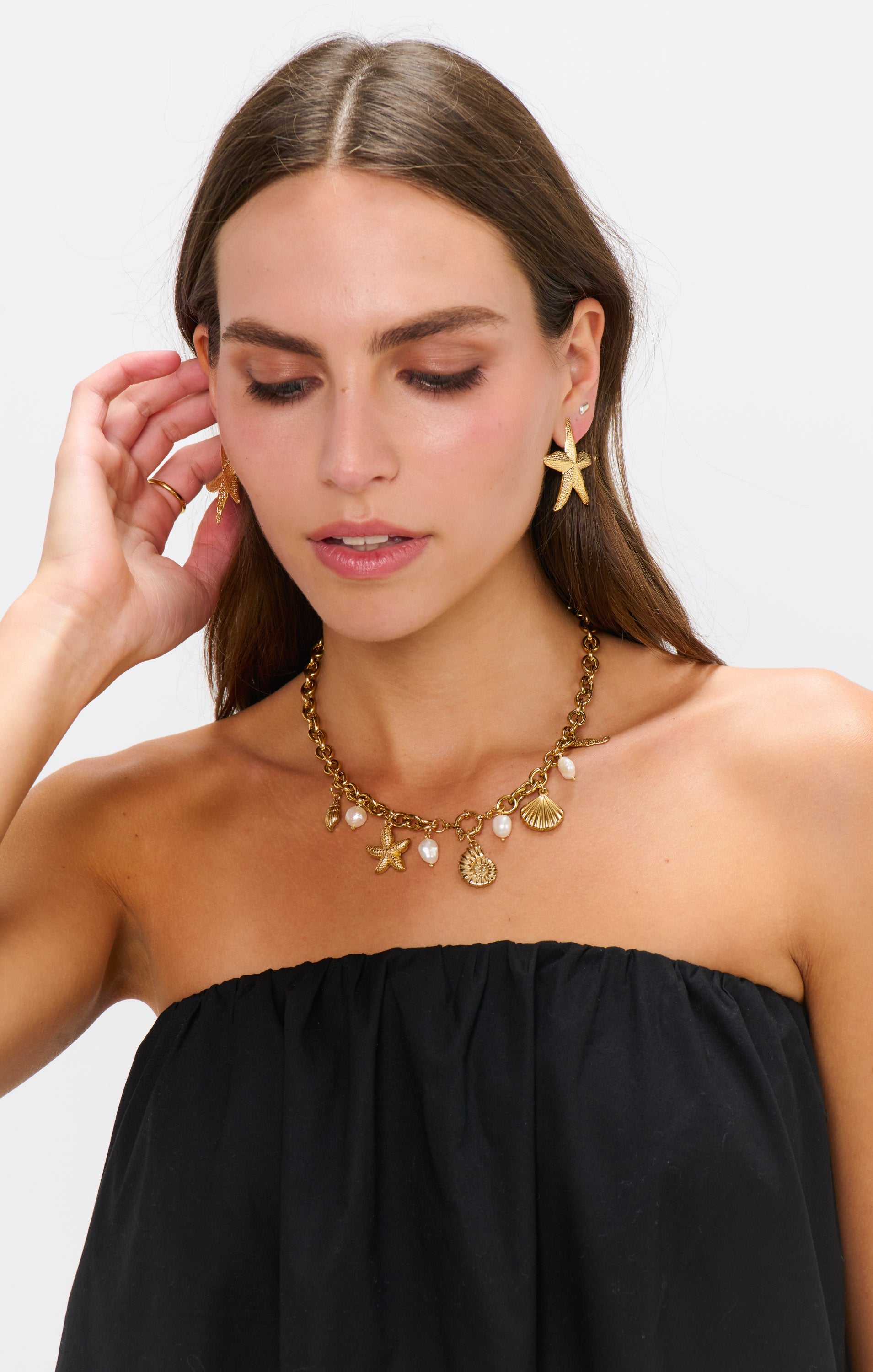 Petit Moments Grayson Necklace ~ Gold
