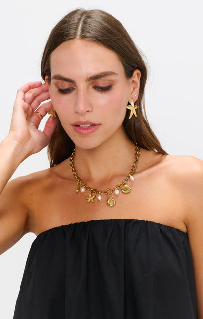 Petit Moments Grayson Necklace ~ Gold