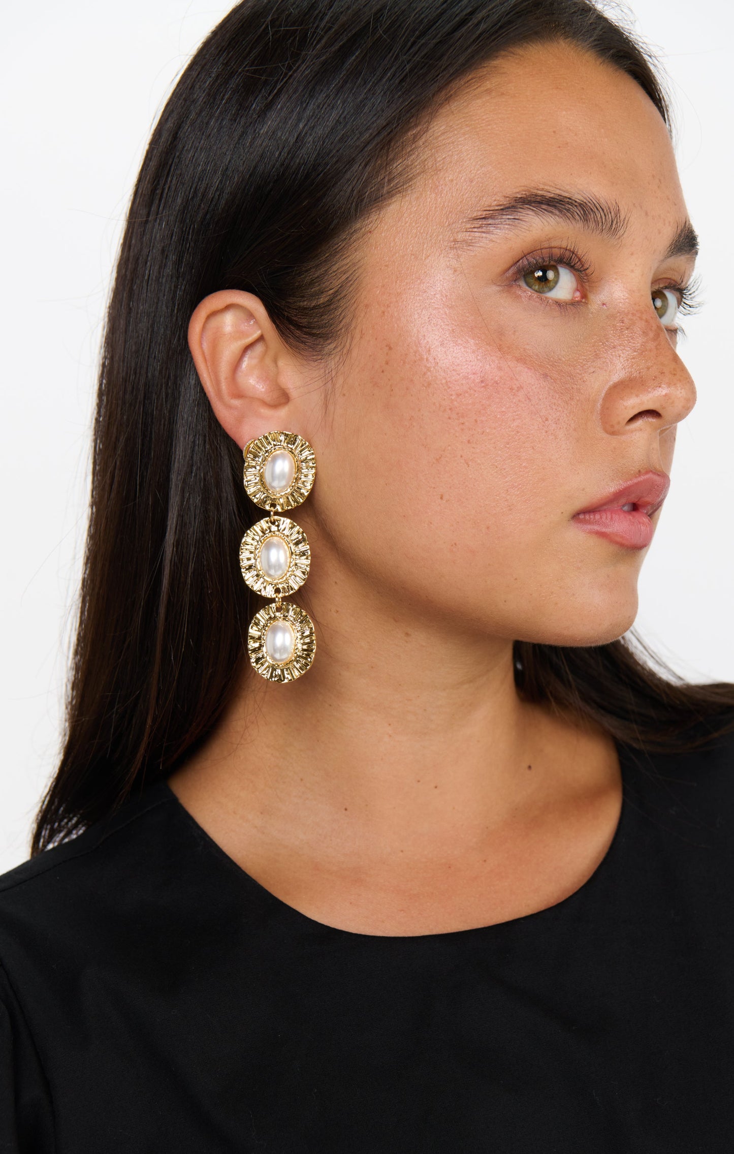 Petit Moments Providence Earrings ~ Gold