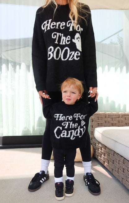 Lil Classic Crewneck Sweater ~ Candy Graphic Knit