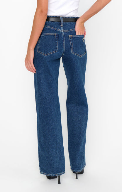 Midland Wideleg Jeans ~ Deep Well Indigo