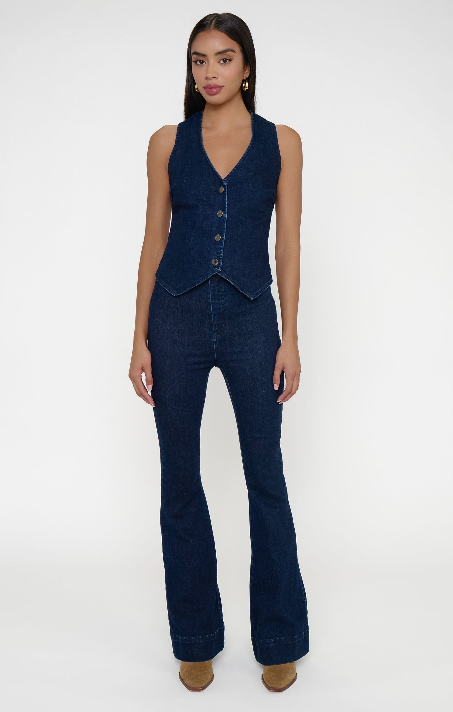 Portland Jumpsuit ~ Dark Ridge Blue