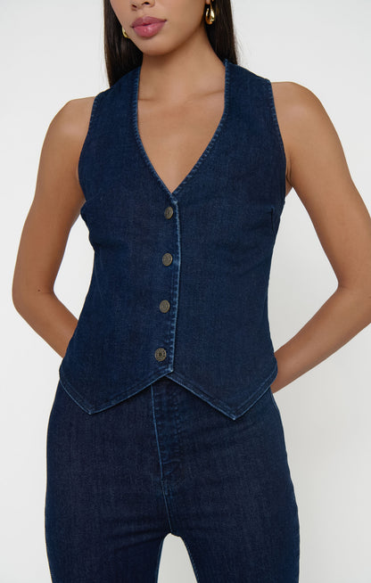 Portland Jumpsuit ~ Dark Ridge Blue