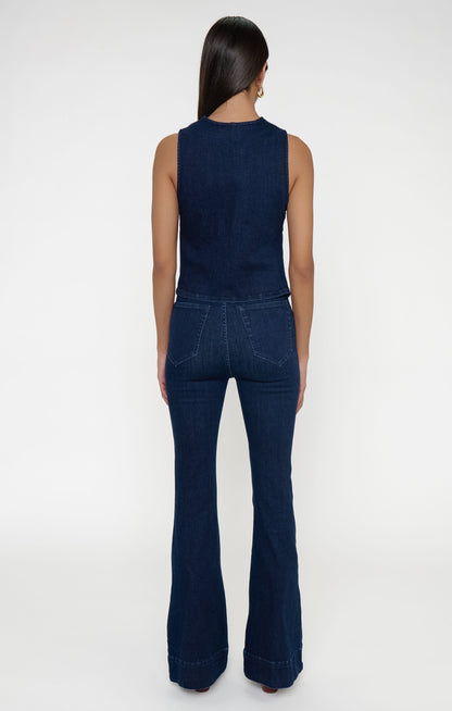 Portland Jumpsuit ~ Dark Ridge Blue