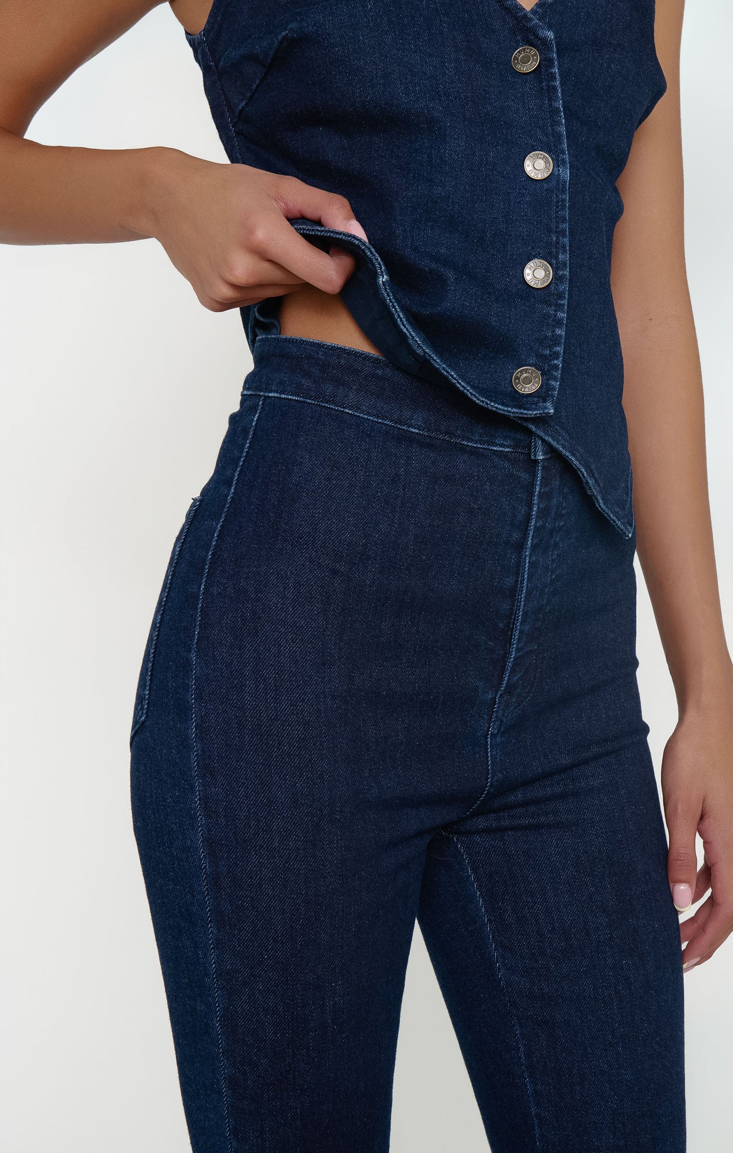 Portland Jumpsuit ~ Dark Ridge Blue