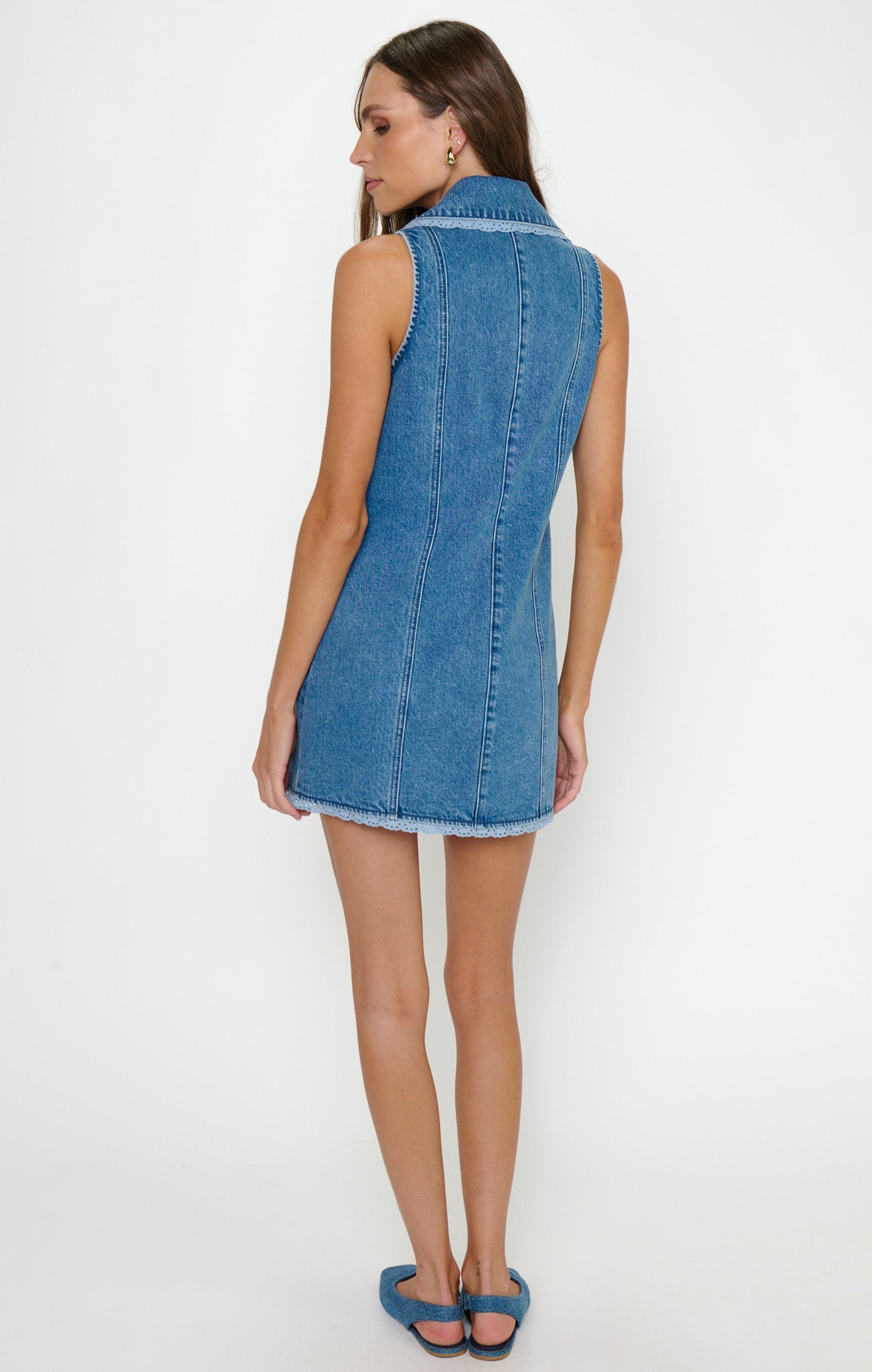 Maddox Dress ~ Waterfall Blue