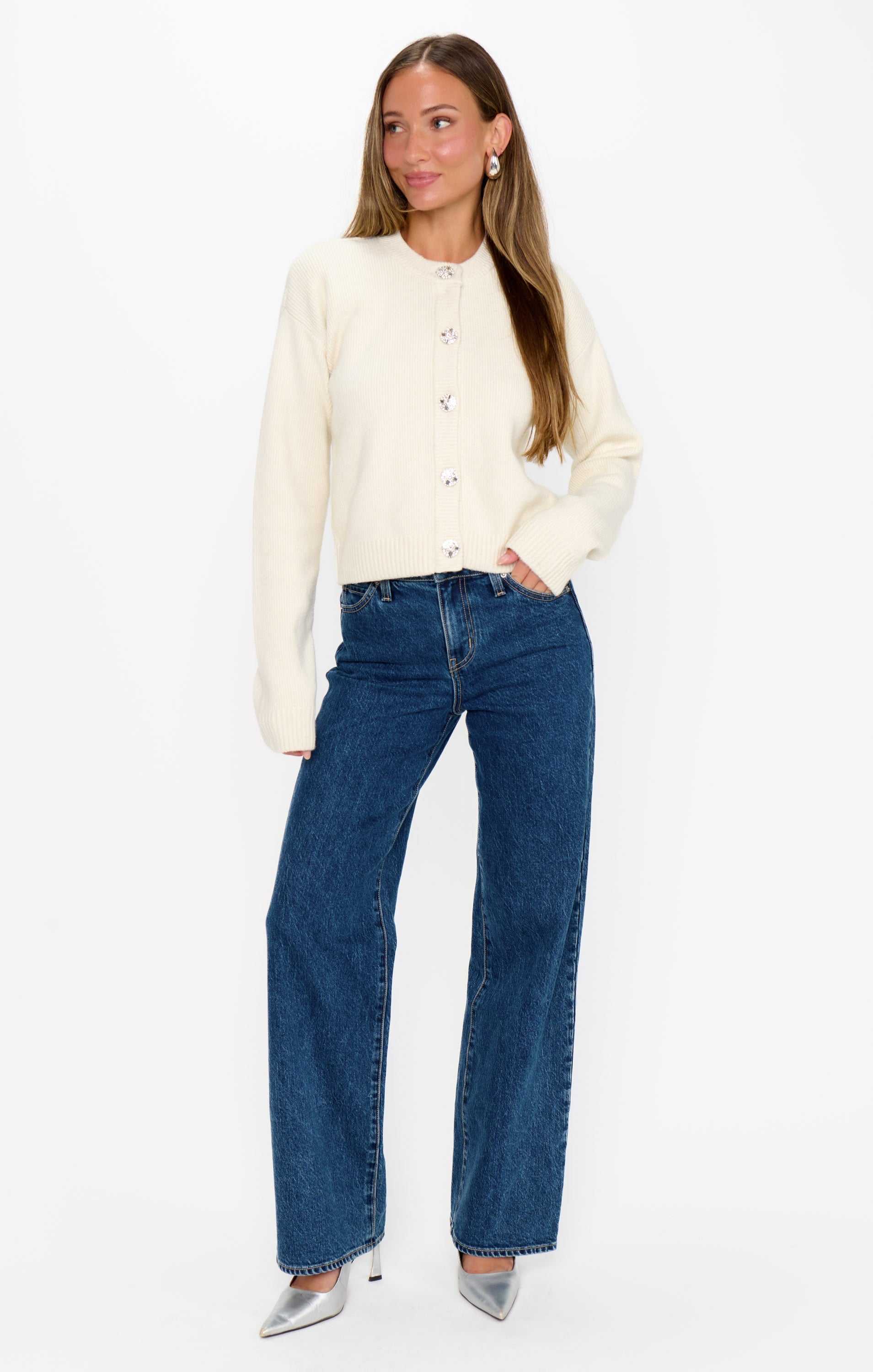 Maggie Cardigan ~ Marzipan Knit