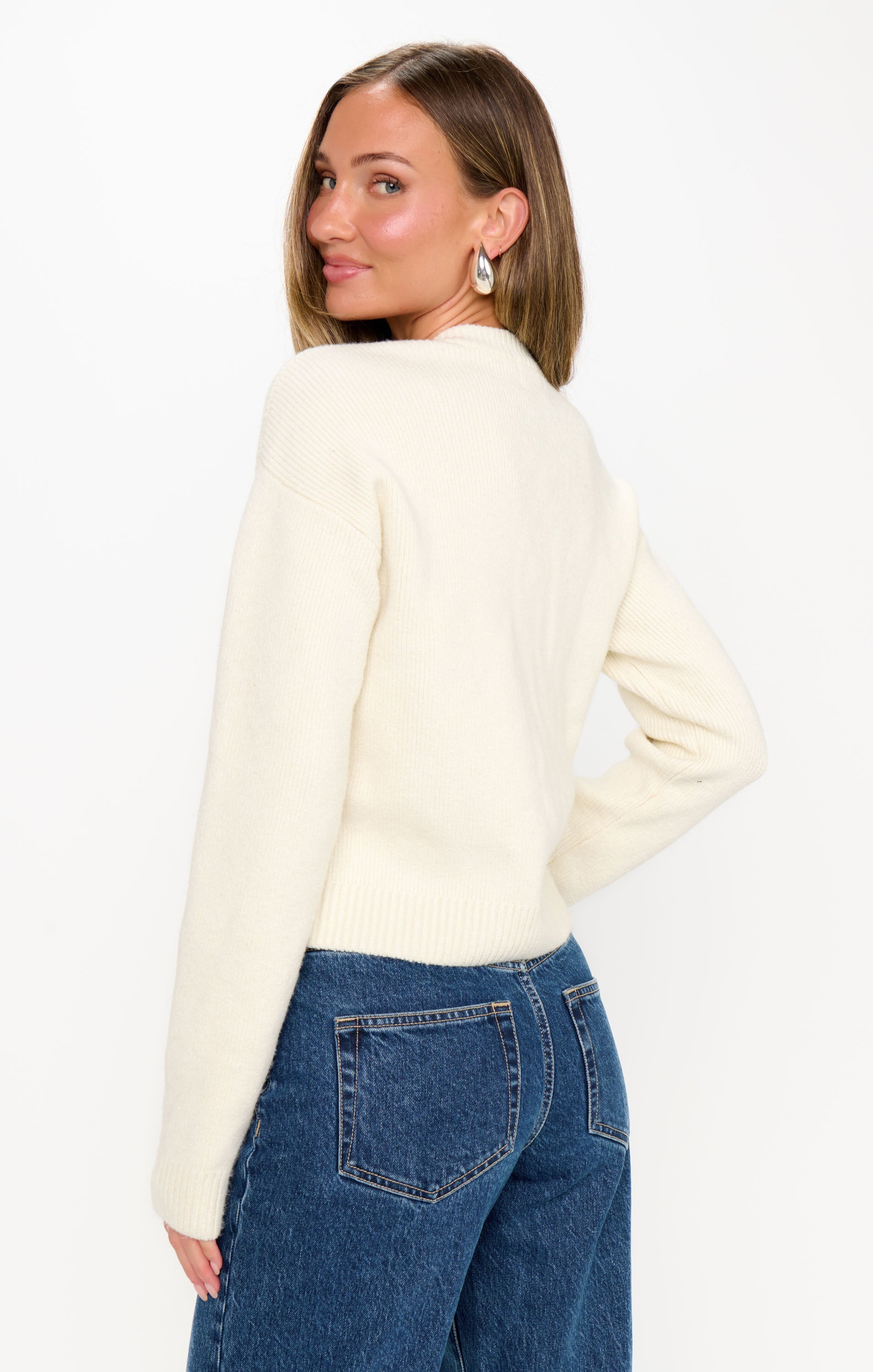 Maggie Cardigan ~ Marzipan Knit