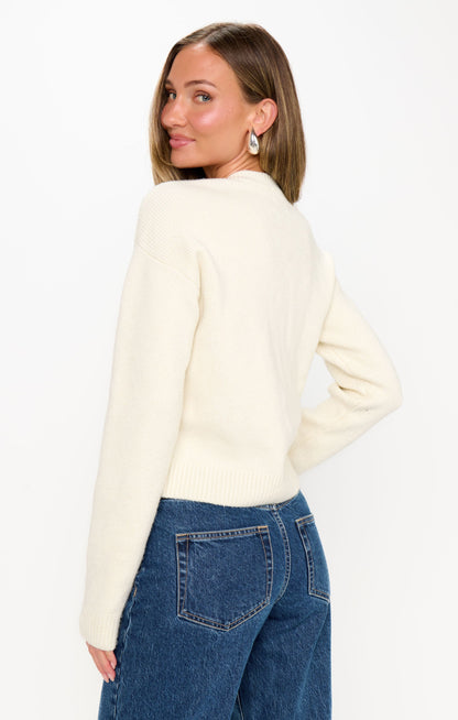 Maggie Cardigan ~ Marzipan Knit