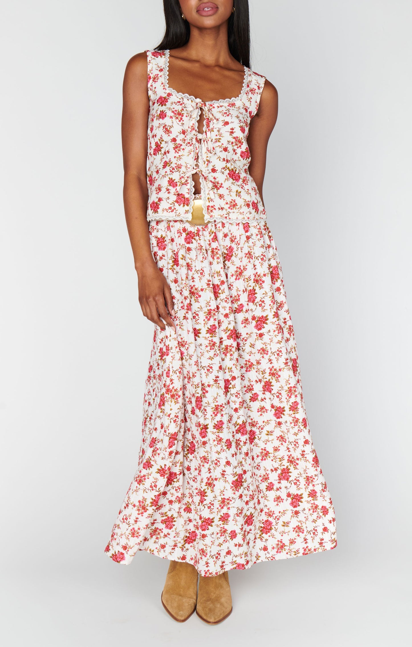 Mimi Top ~ Southern Roses