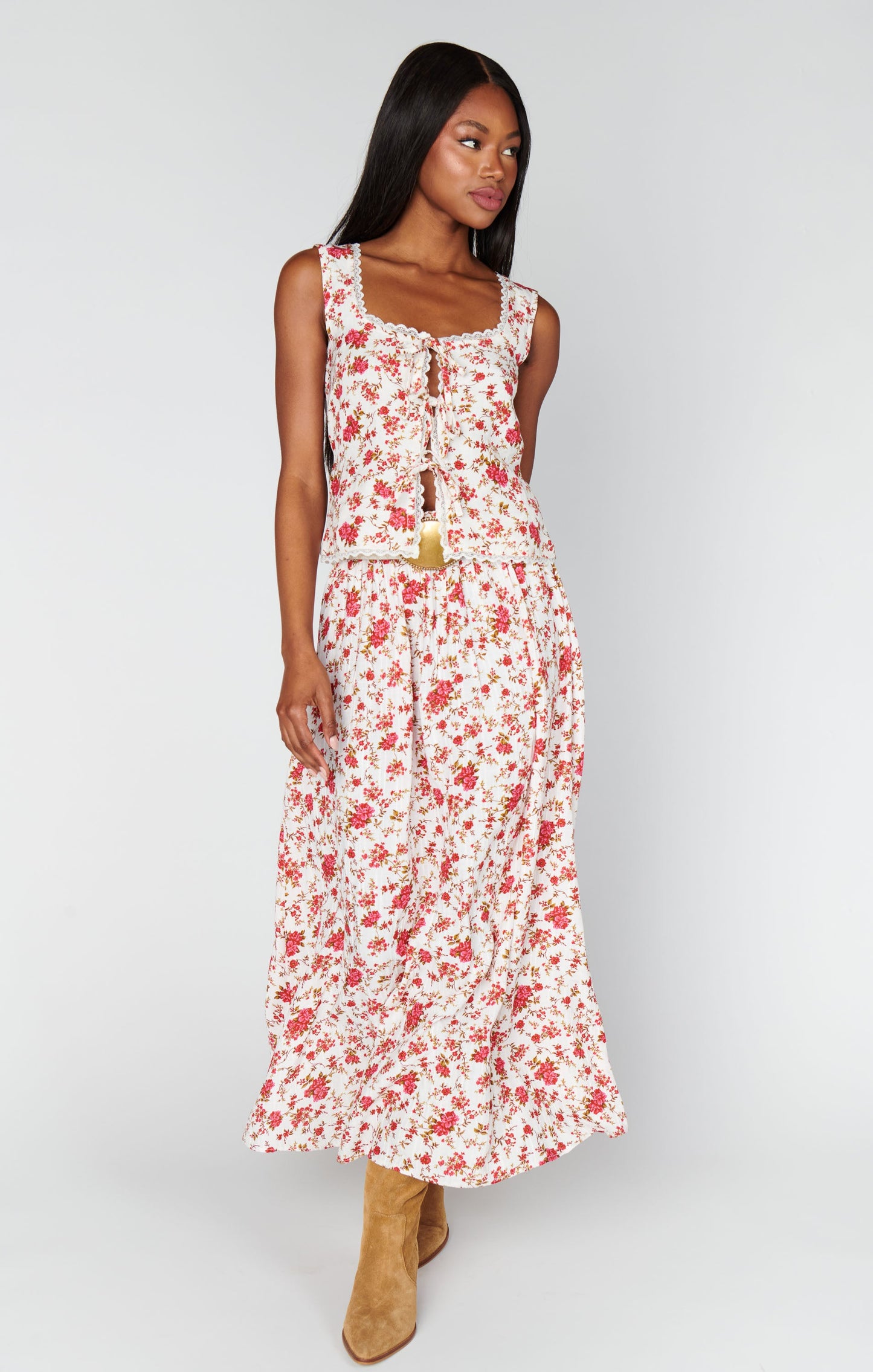 Mimi Top ~ Southern Roses