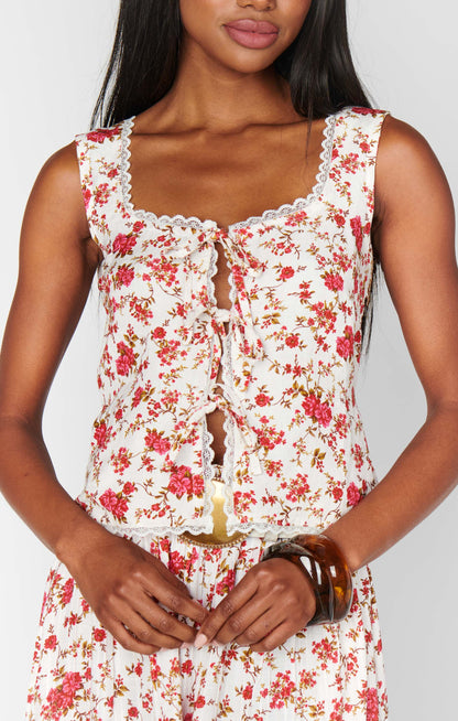 Mimi Top ~ Southern Roses