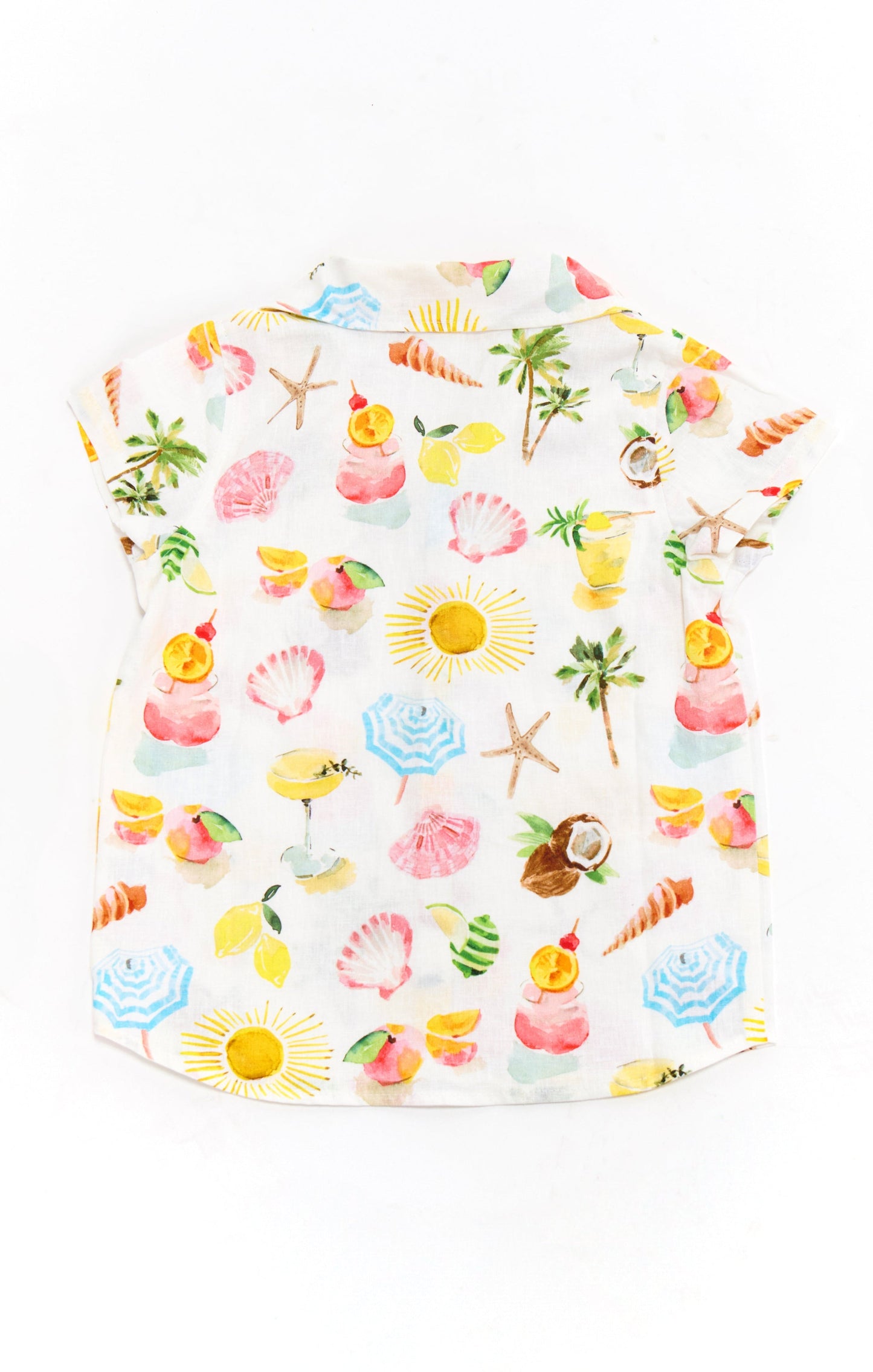 Lil Button Up Shirt ~ Seaside Treasures
