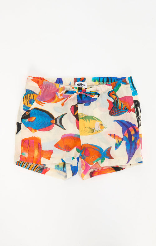 Lil Easy Shorts ~ Rainbow Reef